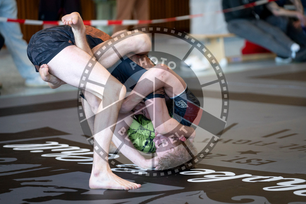 20240309PBB4574 | Fighters compete during the International Luta Livre (ILLCS) Spring Championship in Hannover, Germany, on March 9, 2024.