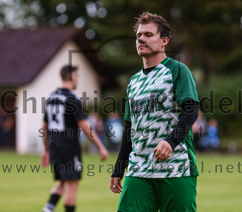 2023-07-25_015_SpVgg_Neuching_gegen_FC_Finsing | Neuching, Deutschland, 25.07.2023:
Fußball, A-Klasse 2023 / 2024, Toto Pokal, SpVgg Neuching gegen FC Finsing, Endergebnis: 2:4

Markus Haberthaler (SpVgg Neuching, #10)

Foto: Christian Riedel / fotografie-riedel.net