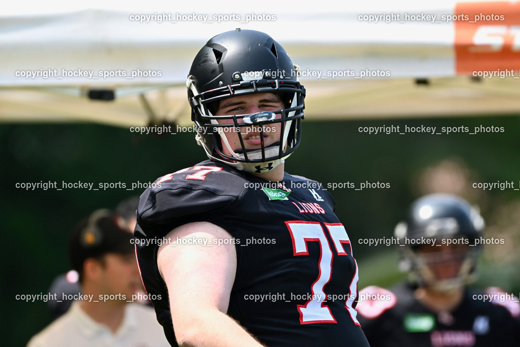 Carinthian Lions vs. Cineplexx Blue Devils | Carinthian Lions vs. Cineplexx Blue Devils, Carinthian Lions vs. Cineplexx Blue Devils am 09.06.2025 in Klagenfurt (ASV Sportplatz), Austria, (Photo by Bernd Stefan)