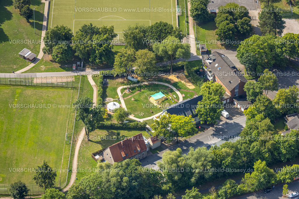 Hamm250700268Bockum-Hoevel | Luftbild, Spielplatz KIndergarten  Elterninitiative Am Eichenwäldchen e.V., Bockum-Hövel, Hamm, Ruhrgebiet, Nordrhein-Westfalen, Deutschland
