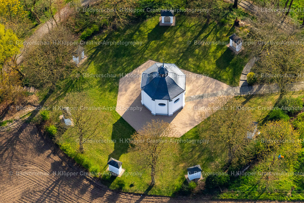 Luftbilder Nettetal-0081 | Luftaufnahme KreuzKapelle in Nettetal im Bundesland Nordrhein-Westfalen, Deutschland - Realisiert mit Pictrs.com
