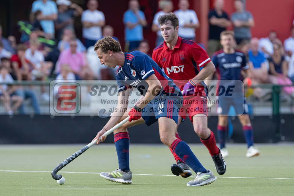 HK_20220903_109795 | 1. Bundesliga Herren Düsseldorfer HC - Mannheimer HC am 3.9.2022 DHC Düsseldorf, Düsseldorf , Peer Hinrichs ( Mannheimer HC #16 )