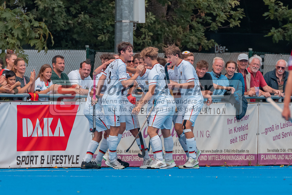HK_20230715_102531 | Euro Hockey MU18 SF2 Spain vs Germany Championship Girls &amp; Boys am 15.7.2023 CHTC , Krefeld ,