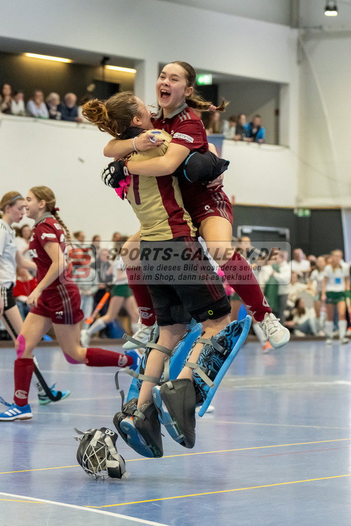 HK_20250223_103046-2 | Deutsche Meisterschaft wU14 Spiel um Platz 3  am 23.2.2025 Düsseldorfer HC, Düsseldorf