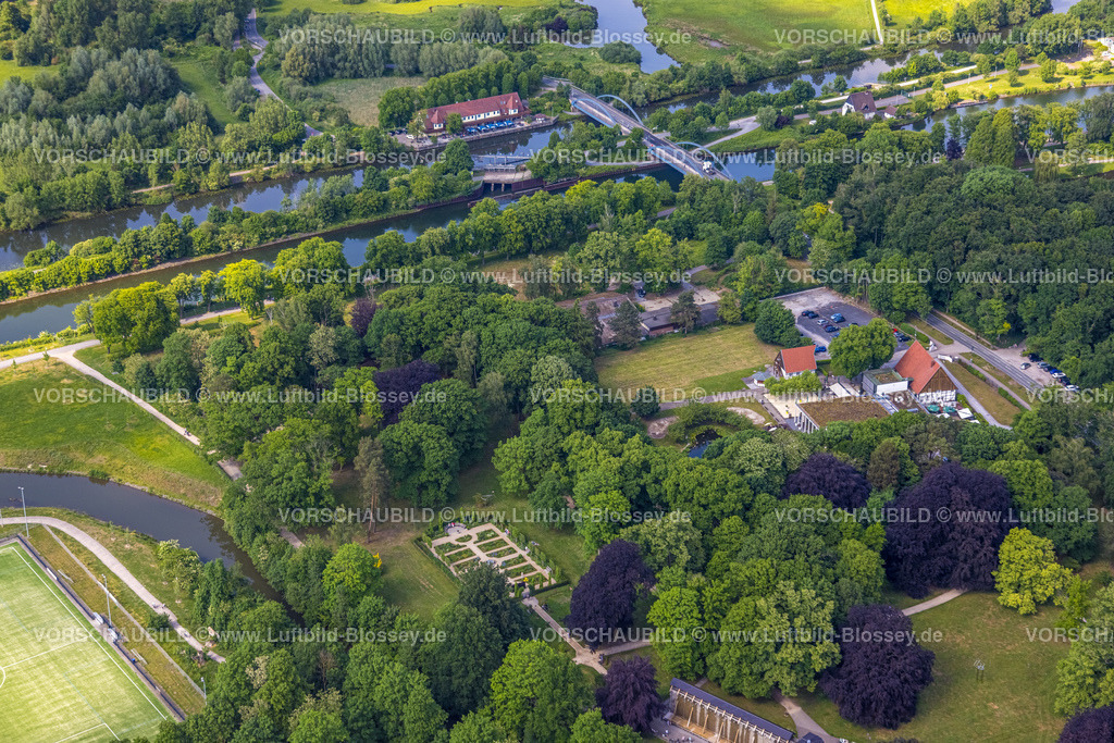 Hamm220504872 | Luftbild, Altes Fährhaus Hamm und Riversidde Stage Park, Uentrop, Hamm, Ruhrgebiet, Nordrhein-Westfalen, Deutschland