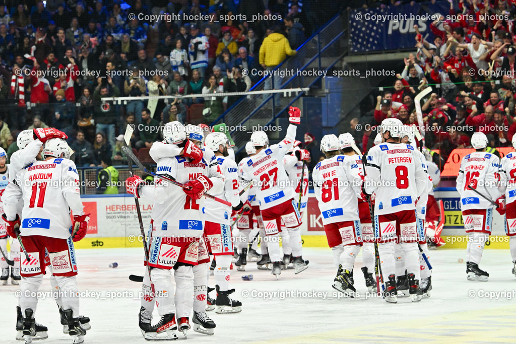 EC IDM Wärmepumpen VSV vs. EC KAC 17.3.2023 | Jubel EC KAC Viertelfinal Sieger