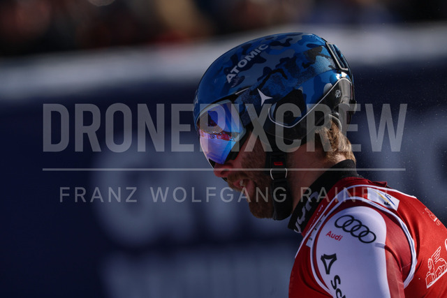 Audi FIS Ski World Cup: Men’s Slalom – Hahnenkamm Race, Kitzbuehel | Kitzbuehel, Austria, 25.Jan.26 - Alpine Skiing - FIS World Cup, Hahnenkamm Race, Slalom, men. The image shows SCHWARZ Marco (AUT, Atomic).