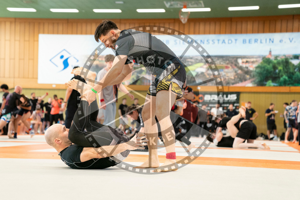 20230624PBB_3205 | Athletes compete during the Grappling Industries BJJ Competition in the Siemensstadt sport club in Berlin, Germany, on June 24, 2023.