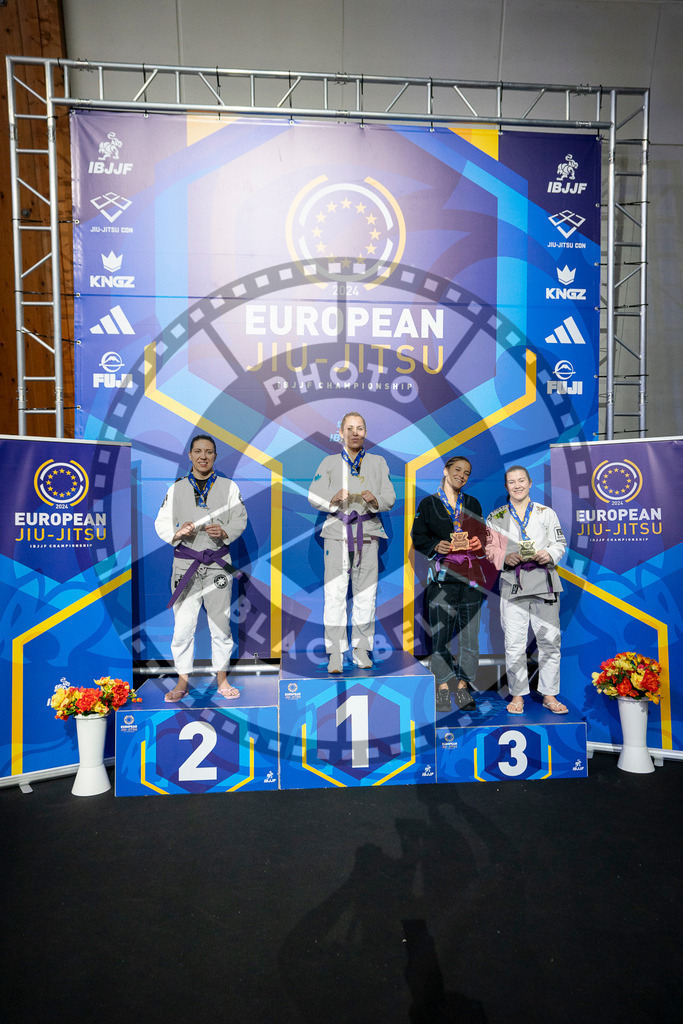 20240125PBB02086 | Fighters compete during the sixth day of the Brazilian Jiu-jitsu European Championship of the IBJJF in Paris, France, on January 25, 2024.