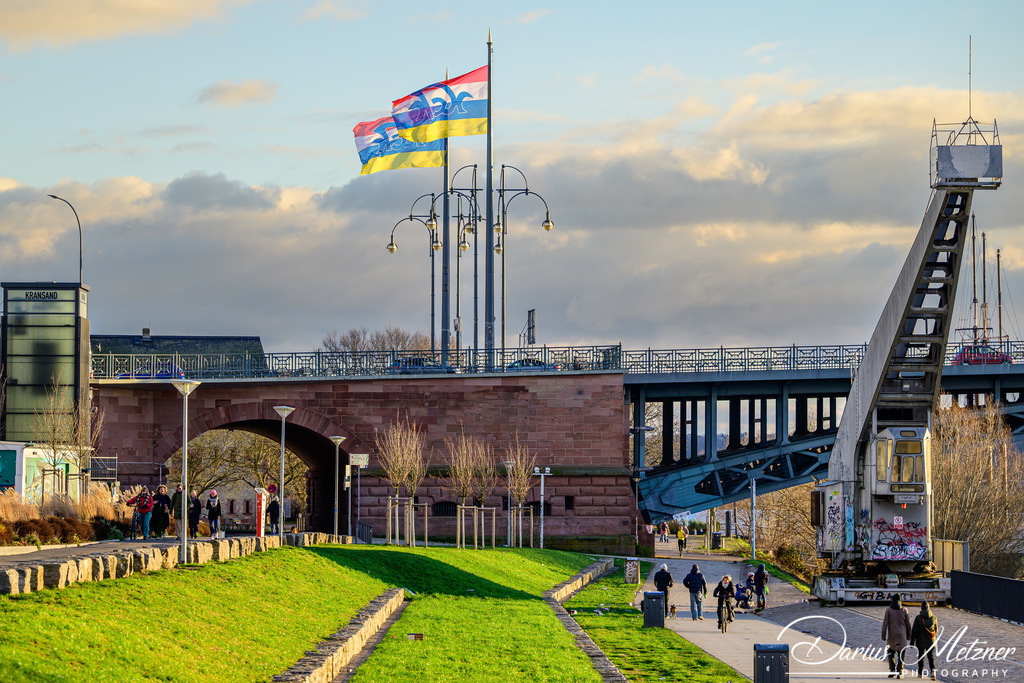 Die Theodor-Heuss-Brücke | Die Theodor-Heuss-Brücke in Mainz