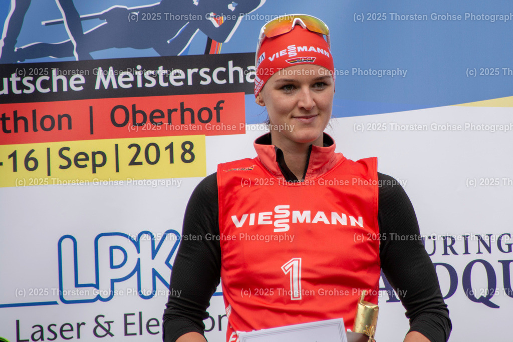 Deutsche Meisterschaften Biathlon | Deutsche Meisterschaften Biathlon, Speziallanglauf Frauen am 14.09.2018 in der DKB SKI ARENA in Oberhof, (Deutschland)

Bild: Denise Herrmann Sieger im Speziallanglauf - Realisiert mit Pictrs.com