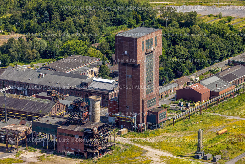 Hamm240706340 | Luftbild, CreativRevier Hamm, Hammerkopfturm an der ehemaligen Zeche Bergwerk Ost Heinrich Robert, Stadtbezirk Herringen, Hamm, Ruhrgebiet, Nordrhein-Westfalen, Deutschland