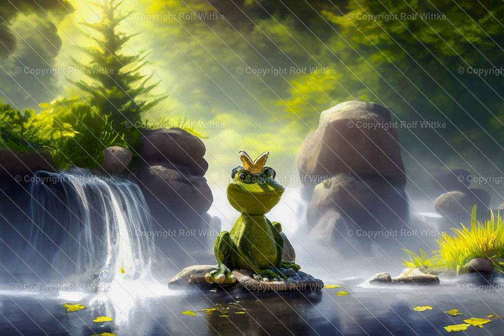 froschkönig1.1 | Froschkönig in seinem Paradies - Realisiert mit Pictrs.com