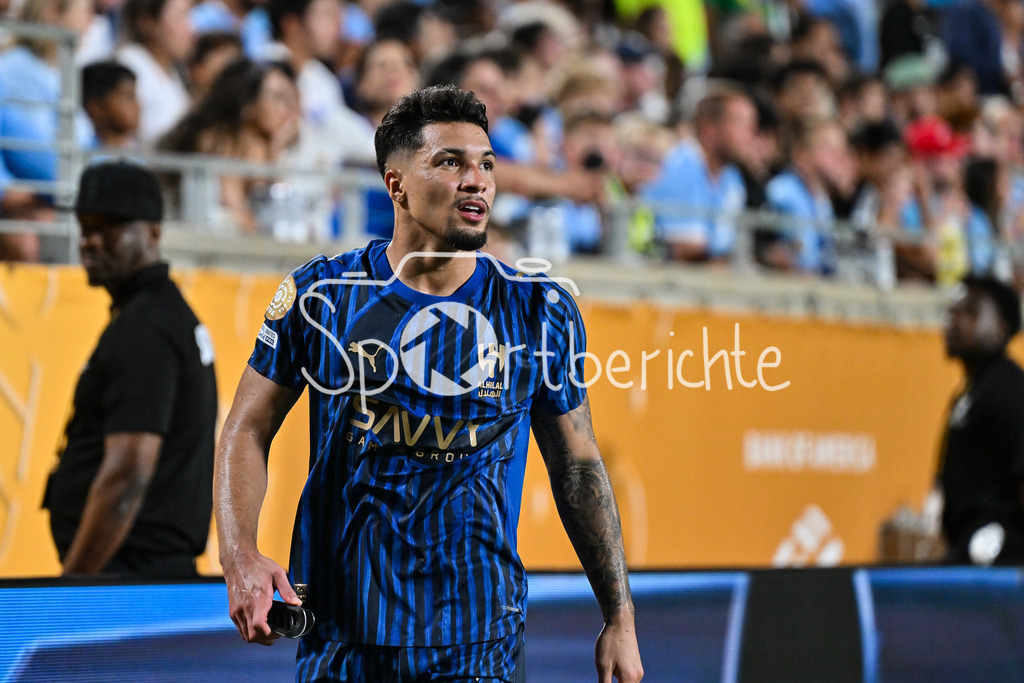 Manchester City - Al-Hilal SFC | im Bild der Matchwinner Marcos LEONARDO (Al-Hilal 11) / Einzelfoto / Freisteller / FIFA Club World Cup: Manchester City - Al-Hilal SFC, Camping World Stadium am 30.06.2025 / NOT FOR SALE IN USA