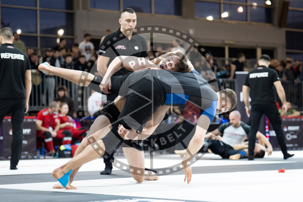 20260214PBB0735 | Fighters compete during the ADCC European Trials  competition day 1 in Belgrade, Serbia, on February 14, 2026.
