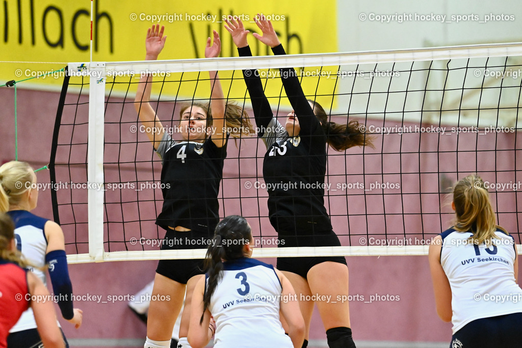 ASKÖ Volley Eagles vs. UVV Seekirchen 10.12.2022 | #4 PICHLER Verena, #23 VEIGL Valentina