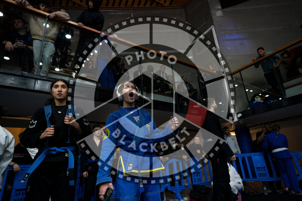 20240119PBB2030 | Fighters compete during the IBJJF European Championship in Paris, France, on January 19, 2024.
