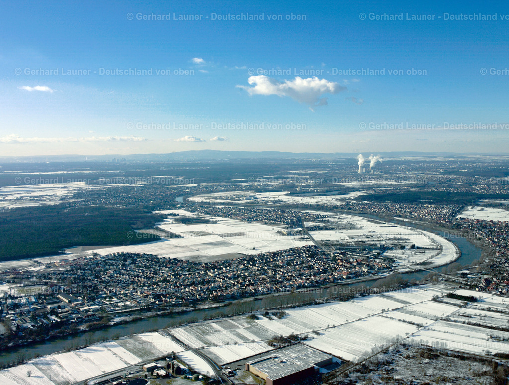 7000698 | winterliche Landschaft und Main n bei Hanau