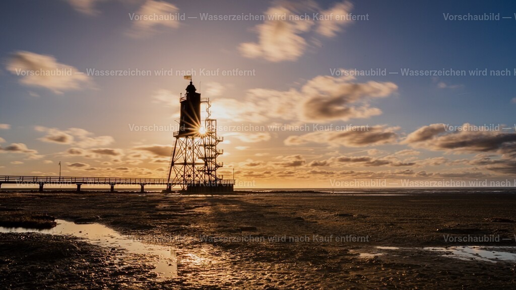 Leuchtturm Obereversand | an der Nordseeküste - Realisiert mit Pictrs.com