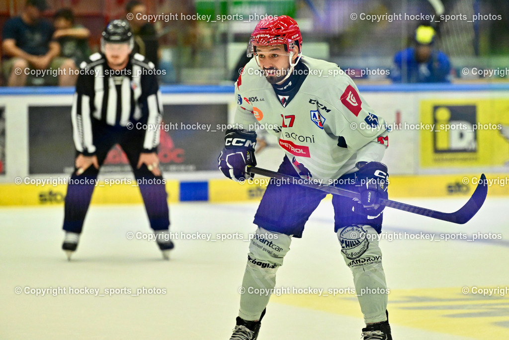 EC IDM Wärmepumpen VSV vs. HDD Jesenice | #17 KOBLAR Gregor HDD Jesenice, EC IDM Wärmepumpen VSV vs. HDD Jesenice, EC IDM Wärmepumpen VSV vs. HDD Jesenice am 08.09.2024 in Villach (Stadthalle Villach), Austria, (Photo by Bernd Stefan)