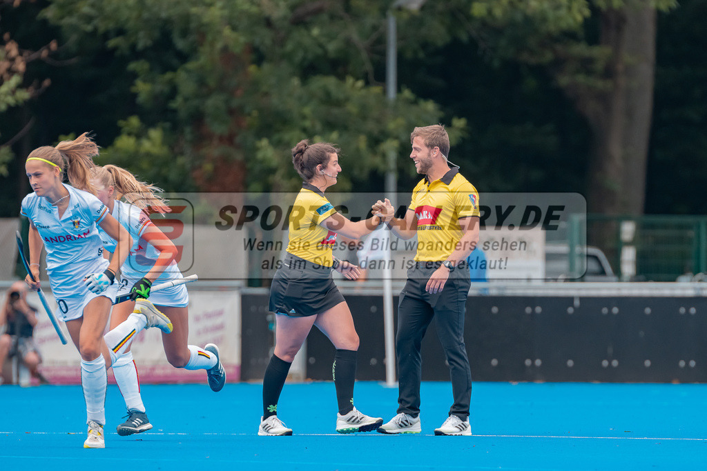 HK_20230715_102561 | Euro Hockey WU18 SF1 Belgium vs England Championship Girls &amp; Boys am 15.7.2023 CHTC , Krefeld ,