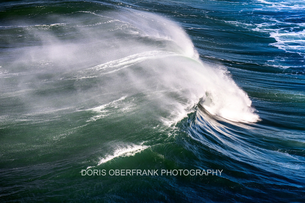 Heavy metal blue | Nazaré:  Heavy metal blue - Realisiert mit Pictrs.com