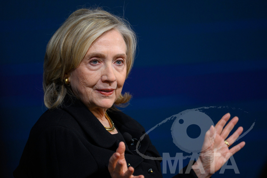 _DWA4046 | Die US-Politikerin Hillary Clinton auf der Veranstaltung Bridging Scholarship and Statecraft im Rahmen der Münchner Sicherheitskonferenz 2026. München, 13.02.2026 Bayern Deutschland  - Realisiert mit Pictrs.com