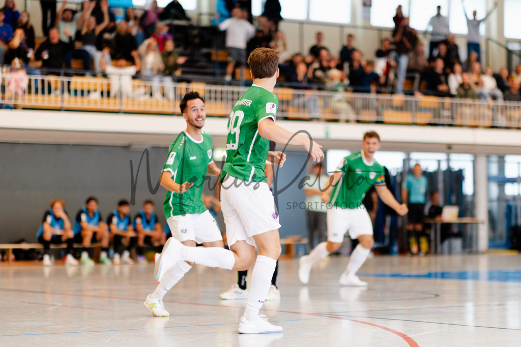 Futsal-Bundesliga, Saison 2025/2026, 4. Spieltag: SC Preußen Münster - SV Pars Neu-Isenburg | Futsal-Bundesliga, Saison 2025/2026, 4. Spieltag, SC Preußen Münster empfängt SV Pars Neu-Isenburg in der Universitäts-Sporthalle in Münster. Foto: sportfotografie.ms | Markus Paletta - Realisiert mit Pictrs.com