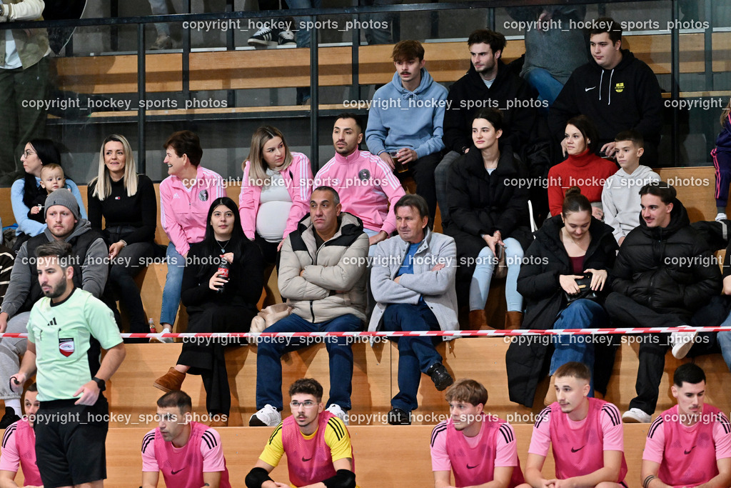 Carinthia Flamengo Futsal Club vs. Futsal Klagenfurt | Besucher Ballspielhalle Viktring, Carinthia Flamengo Futsal Club vs. Futsal Klagenfurt, Carinthia Flamengo Futsal Club vs. Futsal Klagenfurt am 01.12.2024 in Klagenfurt (Ballspielhalle Viktring), Austria, (Photo by Bernd Stefan)
