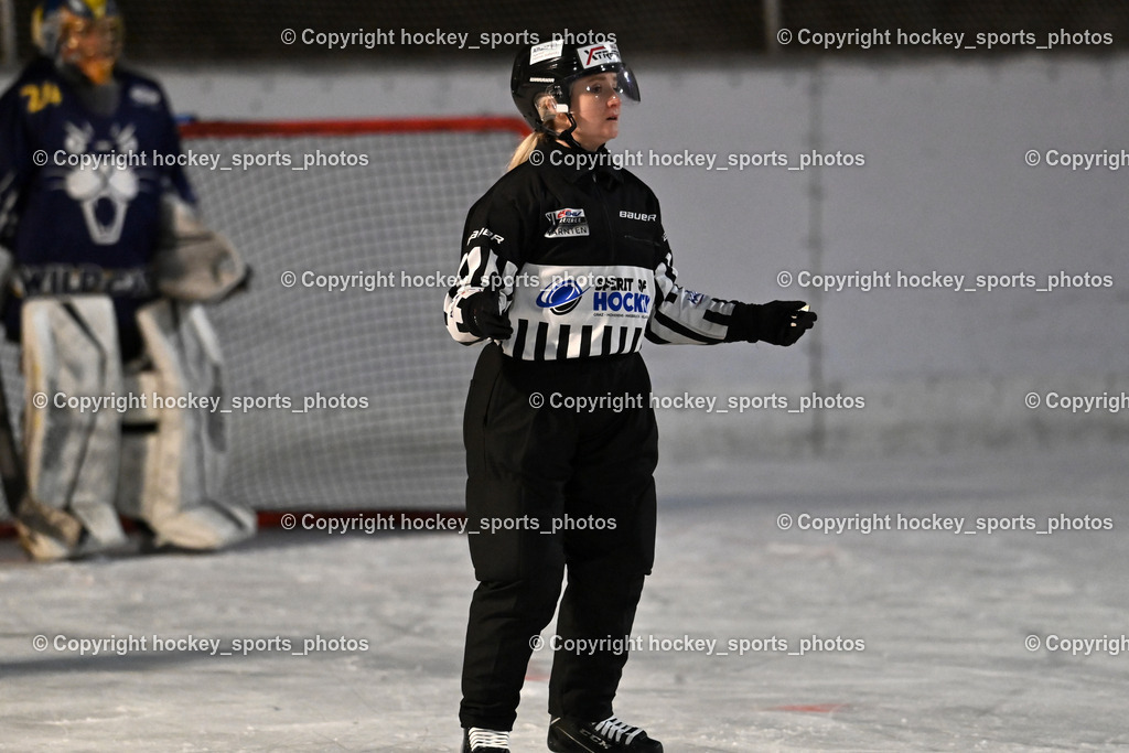 Wildcats Paternion vs. Unicorns Steindorf | Klemm Anja Referee, Wildcats Paternion vs. Unicorns Steindorf, Wildcats Paternion vs. Unicorns Steindorf am 02.01.2026 in Paternion (Eislaufplatz Paternion), Austria, (Photo by Bernd Stefan)