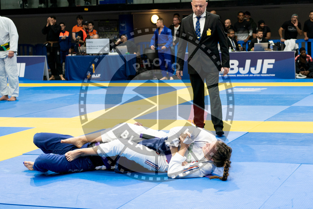 20240124PBB04980 | Fighters compete during the second day of the IBJJF European Championship in Paris, France, on January 24, 2024.