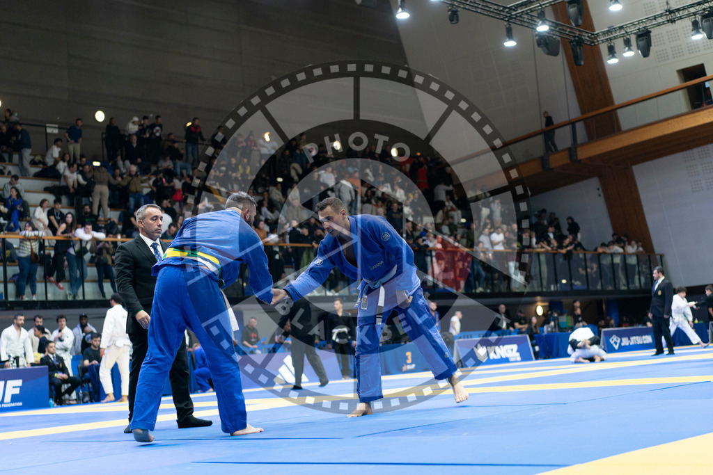 20240119PBB2555 | Fighters compete during the IBJJF European Championship in Paris, France, on January 19, 2024.