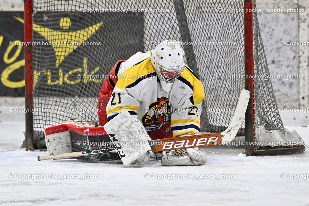 EC Tigers Paternion vs. Tarco Wölfe II | #21 Lesacher Jürgen EC Tigers Paternion, EC Tigers Paternion vs. Tarco Wölfe II, EC Tigers Paternion vs. Tarco Wölfe II am 19.12.2024 in Spittal an der Drau (Eissportzentrum Spittal), Austria, (Photo by Bernd Stefan)