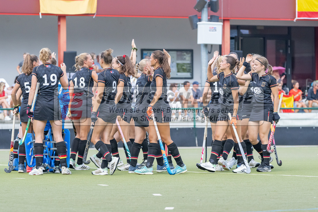 HK_20230823_103820 | 4 Nations Tournament Spiel um Platz 1 ( WU21 ) Germany - Spanien am 23.8.2023 DHC Düsseldorf, Düsseldorf ,