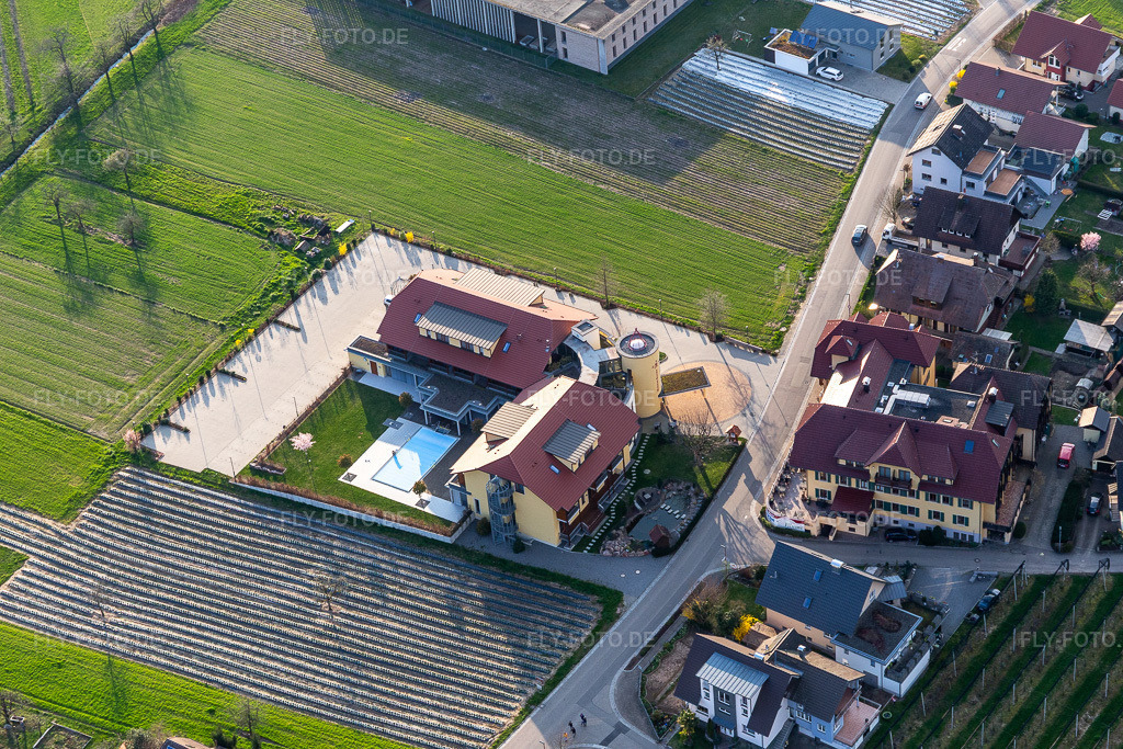 Luftbild: Hotel Mosers Blume in Haslach im Kinzigtal im Bundesland Baden-Württemberg in Deutschland. Foto: IMG_120324.jpg vom 17.03.2020 durch Werner Riehm/FLY-FOTO.de