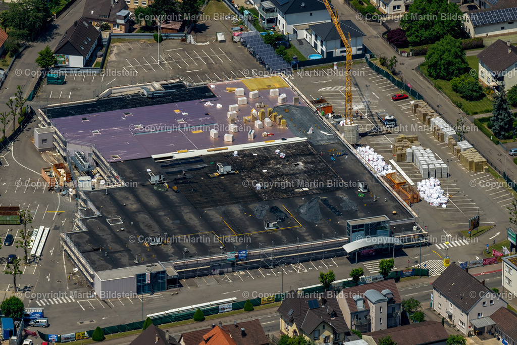 Lahr-1-6-23-5 | Bilder Fotos Luftbilder Luftaufnahmen Deutschland Süden Westen Schwarzwald Baden Württemberg  