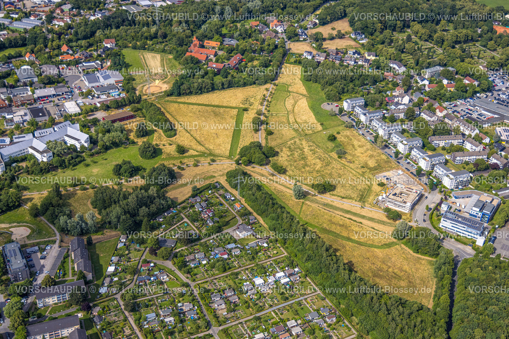 Witten230701075 | Luftbild, Pferdebachtal an der Universität Witten/Herdecke, Annen, Witten, Ruhrgebiet, Nordrhein-Westfalen, Deutschland