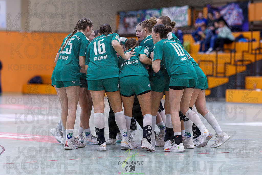 Jugenbundesliga wJB; HSG Kleenheim/Langgöns - SG Kappelwindeck/Steinbach | Jugenbundesliga wJB; HSG Kleenheim/Langgöns - SG Kappelwindeck/Steinbach am 23.11.2025 in Oberkleen (Weidig-Halle)Photo © 2025 - Jörg Heinrich - Realisiert mit Pictrs.com