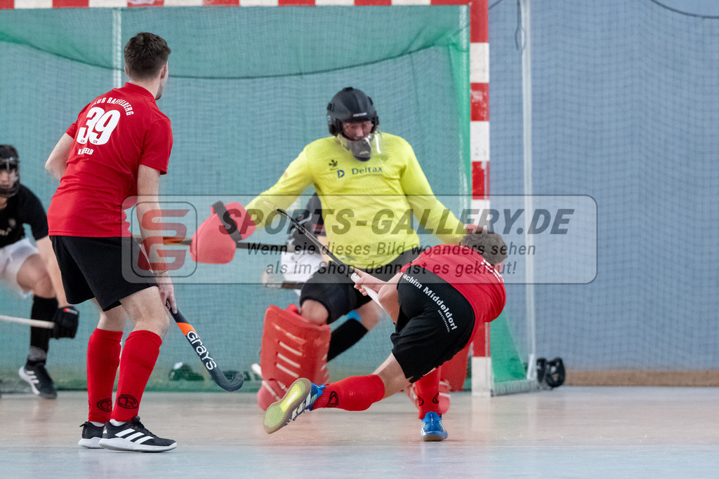 HK_20250202_102271 | 2. Bundesliga Halle Herren Club Raffelberg - Schwarz Weiss Köln am 2.2.2025 Halle am Raffelberg, Duisburg ,