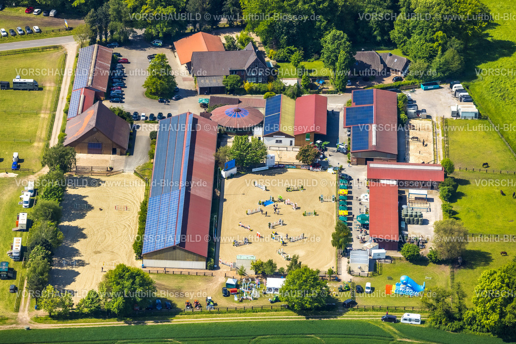 Bottrop230510189Kirchhellen | Luftbild, Stall Dieckmann Reiterhof, Kirchhellen-Nord-Ost, Bottrop, Ruhrgebiet, Nordrhein-Westfalen, Deutschland