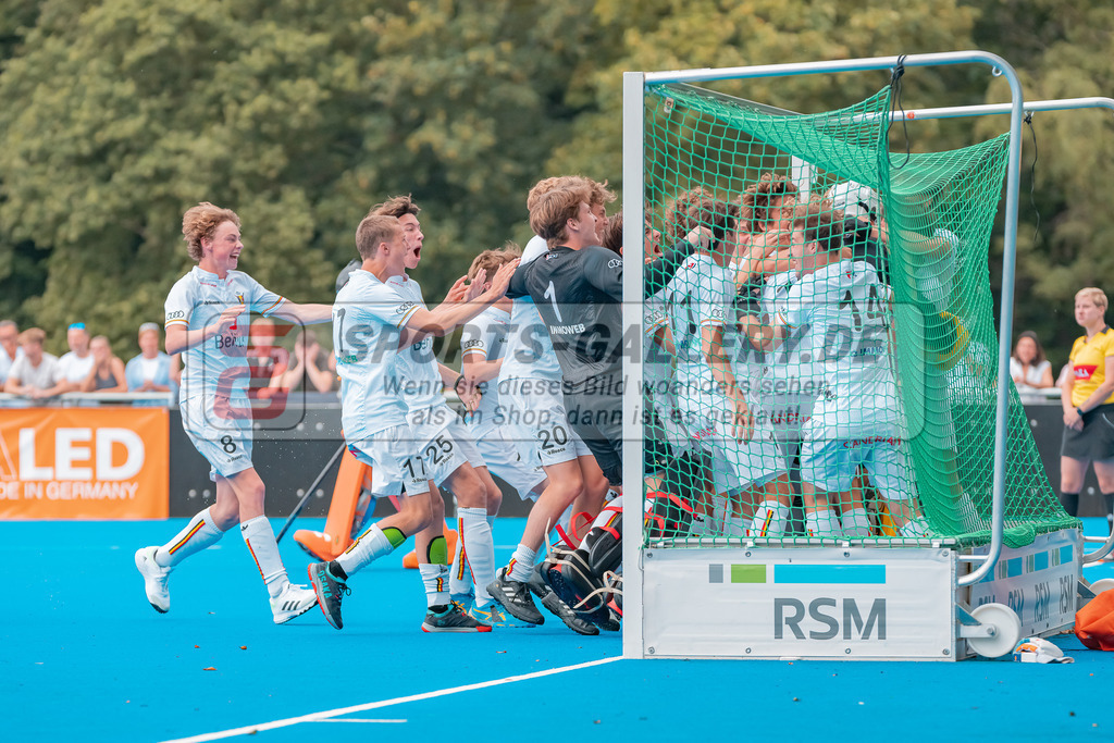 HK_20230715_102388 | Euro Hockey MU18 SF1 Belgium vs Netherlands  Championship Girls &amp; Boys am 15.7.2023 CHTC , Krefeld ,