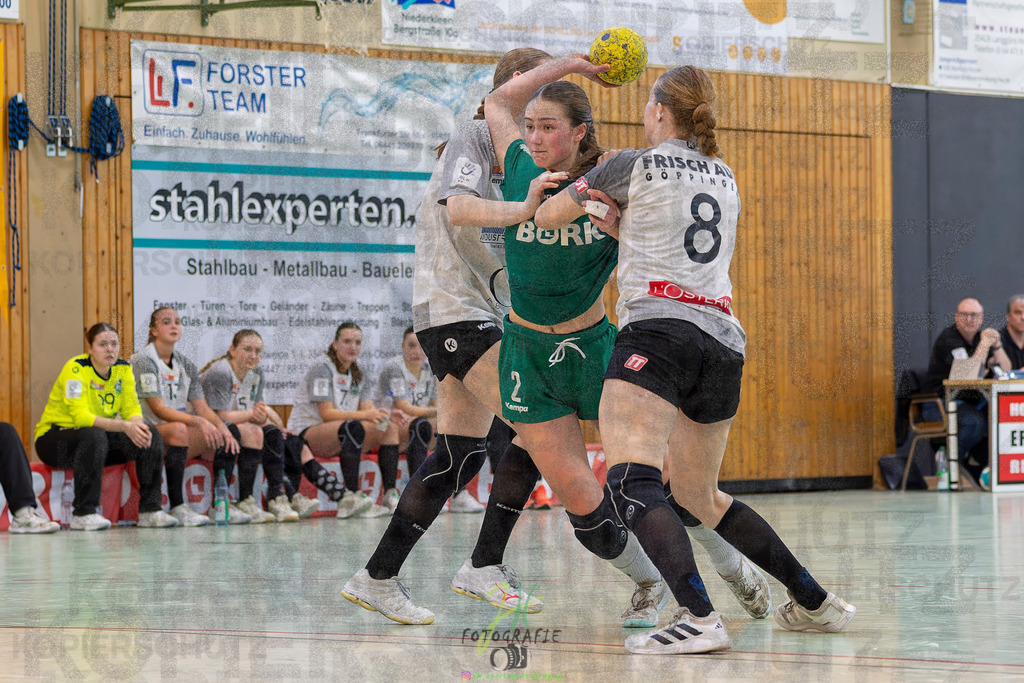 Jugendbundesliga wJA, Pokalrunde, HSG Kleenheim/Langgöns - Frisch Auf Göppingen | Jugendbundesliga wJA, Pokalrunde, HSG Kleenheim/Langgöns - Frisch Auf Göppingen am 28.02.2026 in Oberkleen (Weidig-Halle)Photo © 2026 - Jörg Heinrich - Realisiert mit Pictrs.com