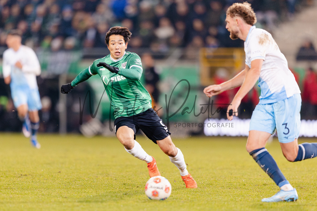 2. Bundesliga, Saison 2025/26, 21. Spieltag: SC Preußen Münster - VfL Bochum | Münster, 06.02.2026: 2. Bundesliga, 21. Spieltag, SC Preußen Münster gegen VfL Bochum im LVM-Preußenstadion in Münster. Foto: sportfotografie.ms | Markus Paletta - Realisiert mit Pictrs.com