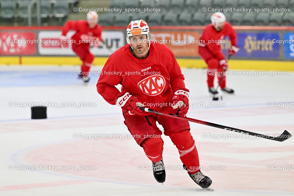 EC KAC Trainingsstart | Jordan Murray, EC KAC Neuzugang, EC KAC Trainingsstart, EC KAC Trainingsstart am 06.08.2025 in Klagenfurt (Heidi Horten Eishalle ), Austria, (Photo by Bernd Stefan)