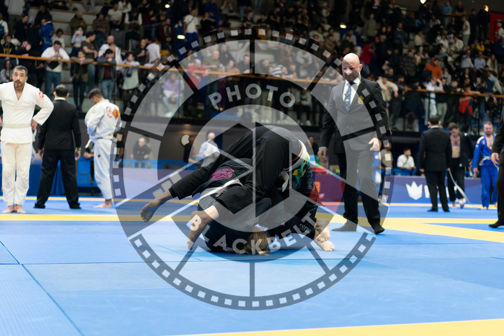 20240119PBB2625 | Fighters compete during the IBJJF European Championship in Paris, France, on January 19, 2024.