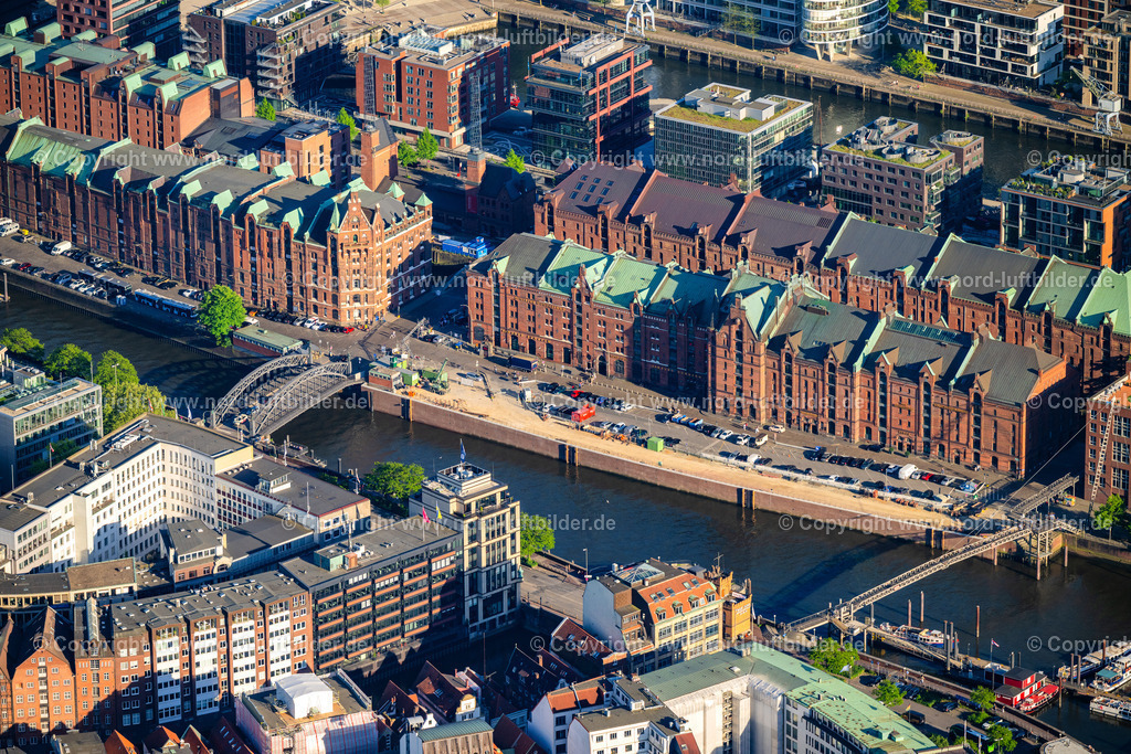 Hamburg_Speicherstadt_Miniatur_Wunderland_ELS_8416110525 | HAMBURG 11.05.2025 Speicherstadt Gebäudekomplex " Miniatur Wunderland" in Hamburg, Deutschland. // Speicherstadt building complex "Miniatur Wunderland" in Hamburg, Germany. Foto: Martin Elsen