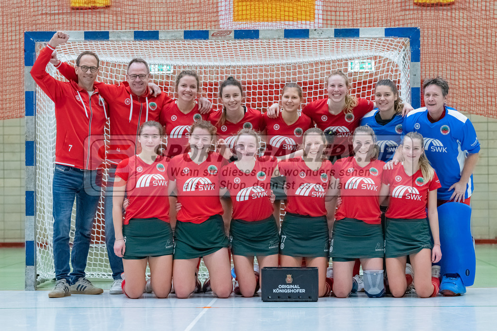 HK_20230122_103145 | 1. Bundesliga ( Halle ) Damen Crefelder HTC - Rot-Weiss Köln am 22.1.2023 Crefelder HTC  ( CHTC ) Halle Glockenspitz , Krefeld ,