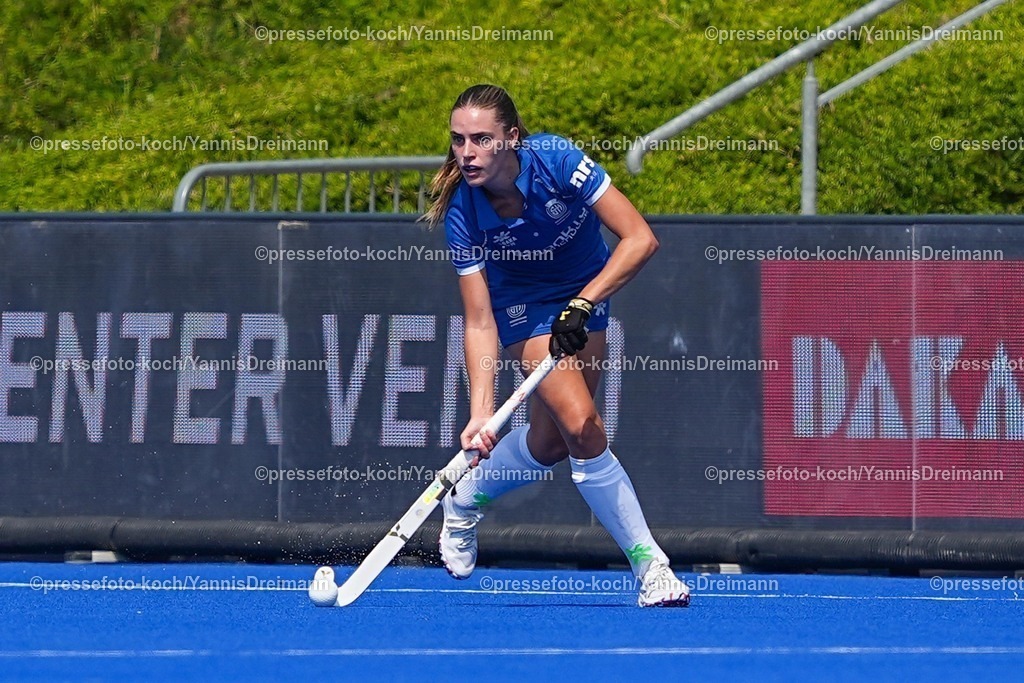 xydrx13082502041 | 13.08.2025, xydrx, Frauen EuroHockey Championship 2025, Gruppenphase, Gruppe B, Belgien - Schottland, Sparkassenpark Mönchengladbach: Ava Findlay (SCO #37)