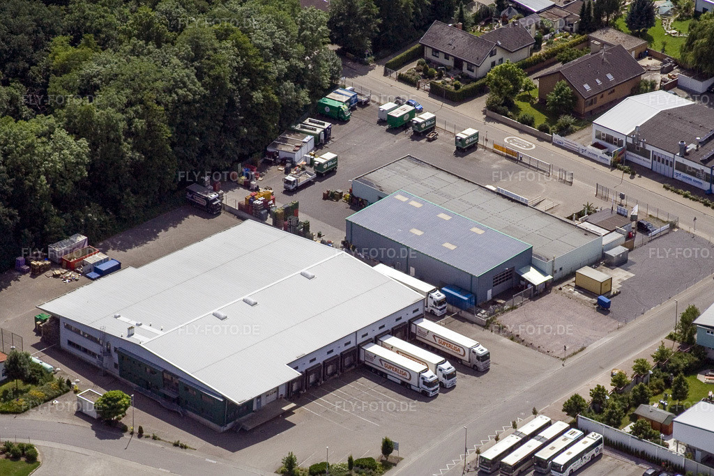 Luftbild: Armut Weiller in Herxheim bei Landau im Bundesland Rheinland-Pfalz in Deutschland. Foto: IMG_11319.jpg vom 14.06.2008 durch Werner Riehm/FLY-FOTO.de