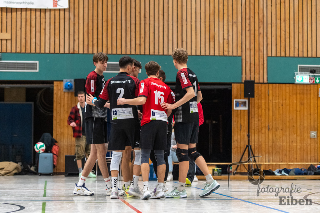 Oldenburger TB-VSG Ammerland | Volleyball Regionalliga; Oldenburger TB-VSG Ammerland am 24.01.2026 in Oldenburg (Sporthalle Haarenesch), Photo: Philip Eiben 2026 - Realisiert mit Pictrs.com
